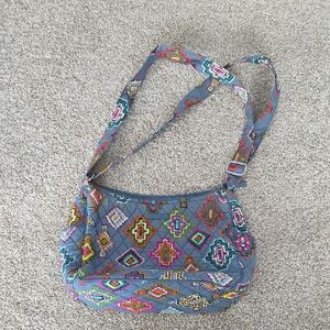 Colorful Geometric Patterned Women's Bag